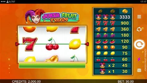 Play Joker Fruit Frenzy slot